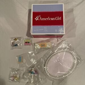 American Girl Doll Easter Egg Decorating Accessory Set W/ Original Box 2013